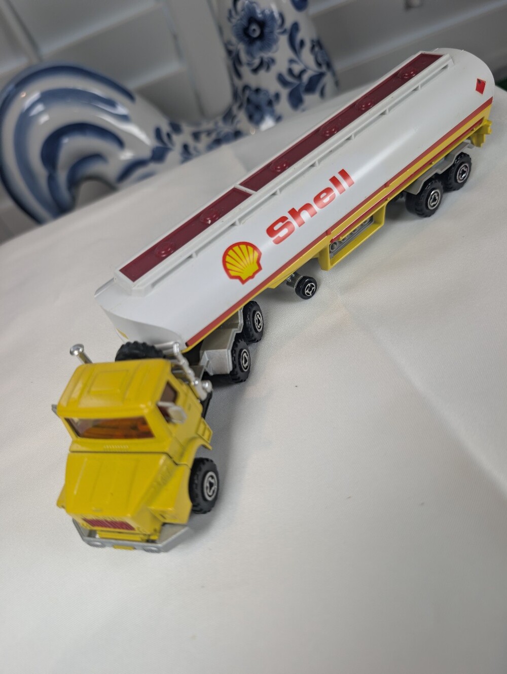 1980s Shell Tanker Truck France